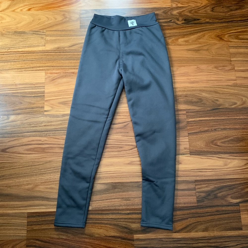 Fleece lined leggings.